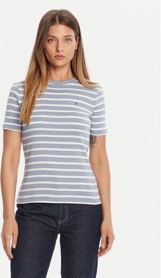 Bluzka damska Tommy Hilfiger ze sklepu: MODIVO w kategorii: Bluzki damskie - zdjęcie WP-EBWP-BKLVO-LN0_0000305377111