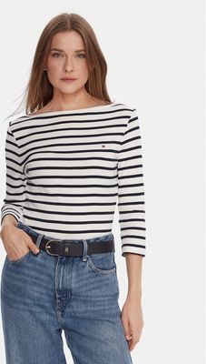 Tommy Hilfiger - Bluzka damska na wiosnę ze sklepu: MODIVO w kategorii: Bluzki damskie - zdjęcie WP-EBWP-BKLVO-LN0_0000305377180