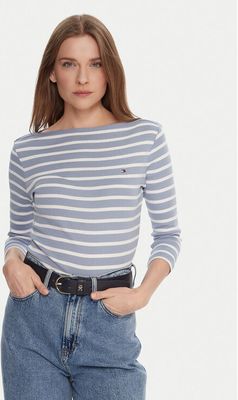 Bluzka damska na wiosnę Tommy Hilfiger ze sklepu: MODIVO w kategorii: Bluzki damskie - zdjęcie WP-EBWP-BKLVO-LN0_0000305377197