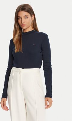 Bluzka damska jesienna casual Tommy Hilfiger ze sklepu: MODIVO w kategorii: Bluzki damskie - zdjęcie WP-EBWP-BKLVO-LN0_0000305377265