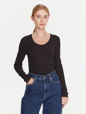 Bluzka damska Calvin Klein ze sklepu: MODIVO w kategorii: Bluzki damskie - zdjęcie WP-EBWP-BKLVO-LN0_0000305379481