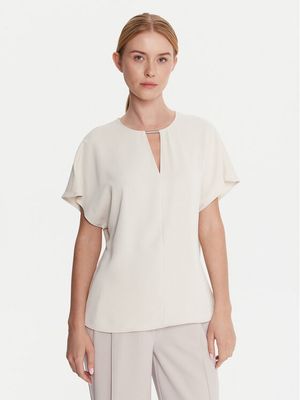 Bluzka damska na wiosnę Calvin Klein ze sklepu: MODIVO w kategorii: Bluzki damskie - zdjęcie WP-EBWP-BKLVO-LN0_0000305379511