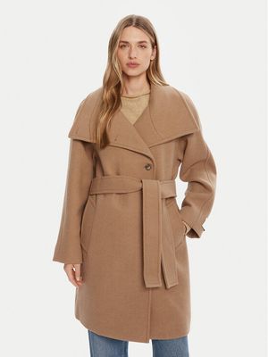 Płaszcz damski Calvin Klein ze sklepu: MODIVO w kategorii: Płaszcze damskie - zdjęcie WP-EBWP-BKLVO-LN0_0000305379610