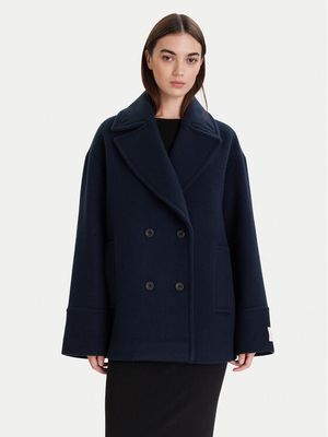 Płaszcz damski Calvin Klein ze sklepu: MODIVO w kategorii: Płaszcze damskie - zdjęcie WP-EBWP-BKLVO-LN0_0000305379634