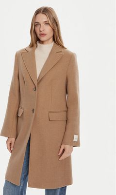 Płaszcz damski Calvin Klein ze sklepu: MODIVO w kategorii: Płaszcze damskie - zdjęcie WP-EBWP-BKLVO-LN0_0000305379641