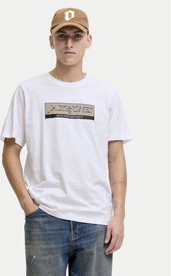 Jack & Jones - T-shirt męski w stylu młodzieżowym ze sklepu: MODIVO w kategorii: T-shirty męskie - zdjęcie WP-EBWP-BKLVO-LN0_0000305381552
