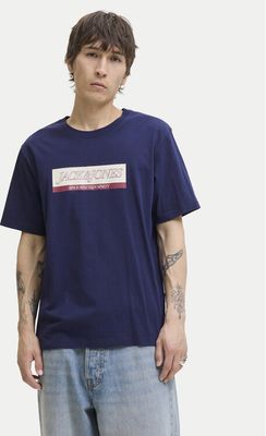 T-shirt męski w stylu młodzieżowym Jack & Jones ze sklepu: MODIVO w kategorii: T-shirty męskie - zdjęcie WP-EBWP-BKLVO-LN0_0000305381590