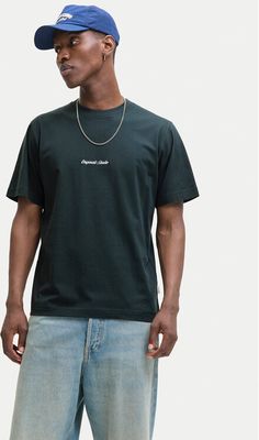 T-shirt męski młodzieżowy na wiosnę Jack & Jones ze sklepu: MODIVO w kategorii: T-shirty męskie - zdjęcie WP-EBWP-BKLVO-LN0_0000305382115
