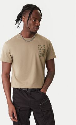 T-shirt męski wiosenny casual G-Star ze sklepu: MODIVO w kategorii: T-shirty męskie - zdjęcie WP-EBWP-BKLVO-LN0_0000305382450