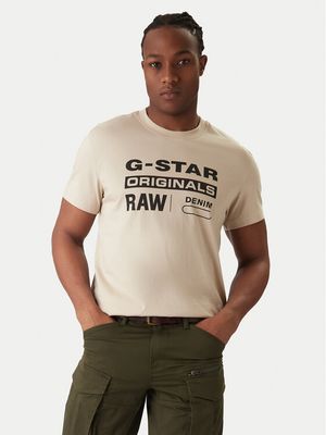 G-Star - T-shirt męski ze sklepu: MODIVO w kategorii: T-shirty męskie - zdjęcie WP-EBWP-BKLVO-LN0_0000305382658