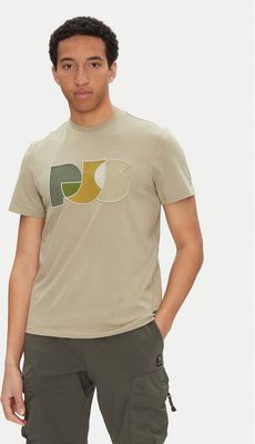 T-shirt męski na wiosnę młodzieżowy Parajumpers ze sklepu: MODIVO w kategorii: T-shirty męskie - zdjęcie WP-EBWP-BKLVO-LN0_0000305400420