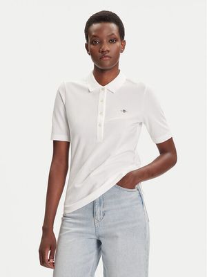 Gant - Bluzka damska casualowa ze sklepu: MODIVO w kategorii: Bluzki damskie - zdjęcie WP-EBWP-BKLVO-LN0_0000305406101