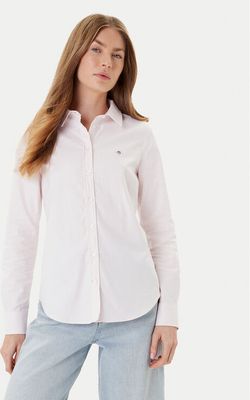 Koszula damska na wiosnę elegancka Gant ze sklepu: MODIVO w kategorii: Koszule damskie - zdjęcie WP-EBWP-BKLVO-LN0_0000305406231