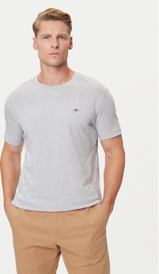 T-shirt męski wiosenny Gant ze sklepu: MODIVO w kategorii: T-shirty męskie - zdjęcie WP-EBWP-BKLVO-LN0_0000305406361