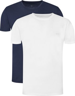 T-shirt męski casual Gant ze sklepu: MODIVO w kategorii: T-shirty męskie - zdjęcie WP-EBWP-BKLVO-LN0_0000305406385