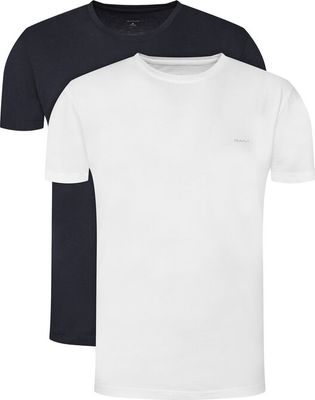 Gant - T-shirt męski wiosenny ze sklepu: MODIVO w kategorii: T-shirty męskie - zdjęcie WP-EBWP-BKLVO-LN0_0000305406392
