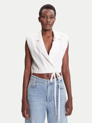 Kamizelka damska casualowa ACCESS FASHION ze sklepu: MODIVO w kategorii: Kamizelki damskie - zdjęcie WP-EBWP-BKLVO-LN0_0000305406774