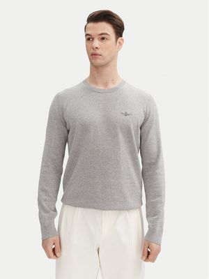 Sweter męski na zimę Aeronautica Militare ze sklepu: MODIVO w kategorii: Swetry męskie - zdjęcie WP-EBWP-BKLVO-LN0_0000305409362