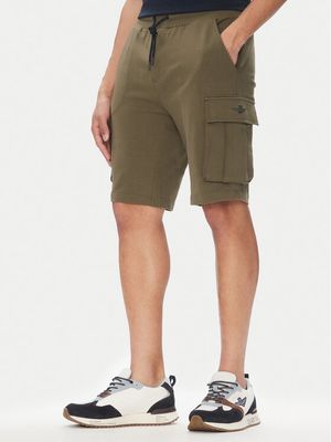 Spodenki męskie w sportowym stylu Aeronautica Militare ze sklepu: MODIVO w kategorii: Spodenki męskie - zdjęcie WP-EBWP-BKLVO-LN0_0000305411075