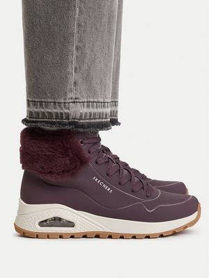Botki jesienne Skechers ze sklepu: MODIVO w kategorii: Botki