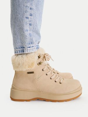 Botki jesienne Skechers ze sklepu: MODIVO w kategorii: Botki