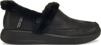 Kapcie damskie na zimę Skechers ze sklepu: MODIVO w kategorii: Kapcie damskie - zdjęcie WP-EBWP-BKLVO-LN0_0000305414212