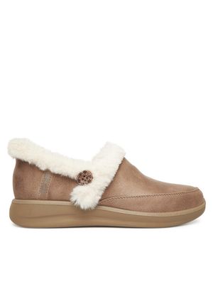 Skechers - Kapcie damskie na zimę ze sklepu: MODIVO w kategorii: Kapcie damskie - zdjęcie WP-EBWP-BKLVO-LN0_0000305414236