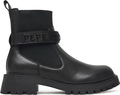 Botki jesienne Pepe Jeans ze sklepu: MODIVO w kategorii: Botki - zdjęcie WP-EBWP-BKLVO-LN0_0000305416209