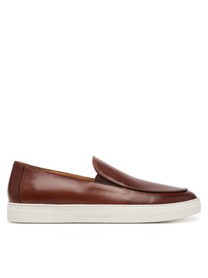 Mokasyny męskie jesienne Emporio Armani ze sklepu: MODIVO w kategorii: Mokasyny męskie - zdjęcie WP-EBWP-BKLVO-LN0_0000305416865