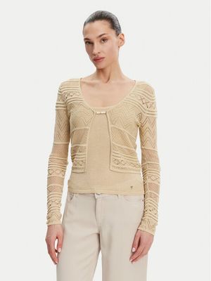 Sweter damski Guess ze sklepu: MODIVO w kategorii: Swetry damskie - zdjęcie WP-EBWP-BKLVO-LN0_0000305417084