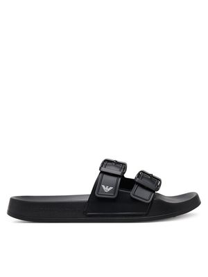 Klapki męskie na lato Emporio Armani ze sklepu: MODIVO w kategorii: Klapki męskie - zdjęcie WP-EBWP-BKLVO-LN0_0000305419538