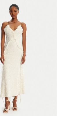 Sukienka elegancka Bardot ze sklepu: MODIVO w kategorii: Sukienki - zdjęcie WP-EBWP-BKLVO-LN0_0000305419927