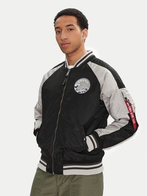 Kurtka męska na wiosnę casual Alpha Industries ze sklepu: MODIVO w kategorii: Kurtki męskie - zdjęcie WP-EBWP-BKLVO-LN0_0000305422842