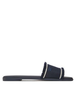 Tommy Hilfiger - Klapki damskie na lato ze sklepu: MODIVO w kategorii: Klapki damskie - zdjęcie WP-EBWP-BKLVO-LN0_0000305435996