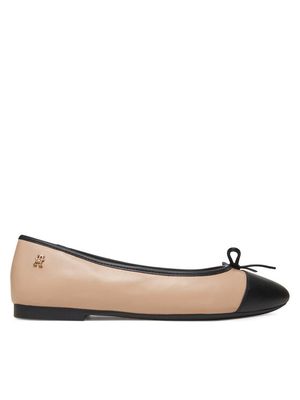 Balerinki wiosenne Tommy Hilfiger ze sklepu: MODIVO w kategorii: Balerinki - zdjęcie WP-EBWP-BKLVO-LN0_0000305436429