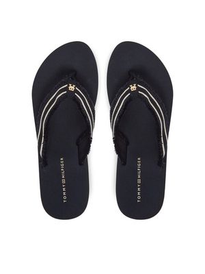 Klapki damskie na lato Tommy Hilfiger ze sklepu: MODIVO w kategorii: Klapki damskie - zdjęcie WP-EBWP-BKLVO-LN0_0000305436498