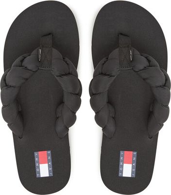Klapki damskie na lato Tommy Jeans ze sklepu: MODIVO w kategorii: Klapki damskie - zdjęcie WP-EBWP-BKLVO-LN0_0000305437518