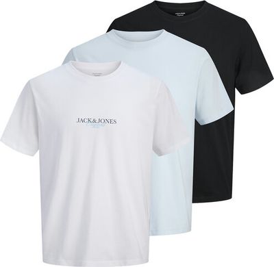 T-shirt męski na wiosnę Jack & Jones ze sklepu: MODIVO w kategorii: T-shirty męskie - zdjęcie WP-EBWP-BKLVO-LN0_0000305439093