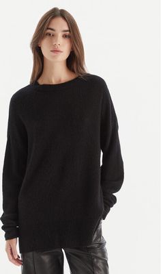 Sweter damski na zimę Patrizia Pepe ze sklepu: MODIVO w kategorii: Swetry damskie - zdjęcie WP-EBWP-BKLVO-LN0_0000305439857