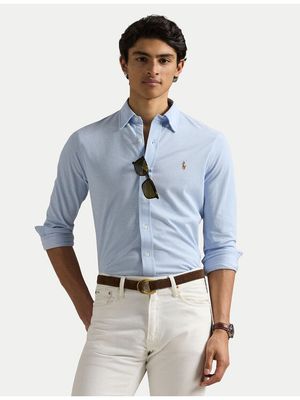 Koszula męska z klasycznym kołnierzykiem Polo Ralph Lauren ze sklepu: MODIVO w kategorii: Koszule męskie - zdjęcie WP-EBWP-BKLVO-LN0_0000305442215