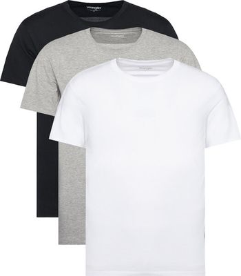T-shirt męski casual Wrangler ze sklepu: MODIVO w kategorii: T-shirty męskie - zdjęcie WP-EBWP-BKLVO-LN0_0000305442970