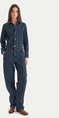 Kombinezon damski Wrangler ze sklepu: MODIVO w kategorii: Kombinezony damskie - zdjęcie WP-EBWP-BKLVO-LN0_0000305443144