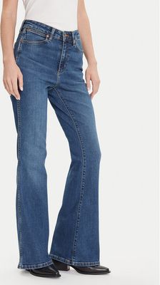 Jeansy damskie na wiosnę w miejskim stylu Wrangler ze sklepu: MODIVO w kategorii: Jeansy damskie - zdjęcie WP-EBWP-BKLVO-LN0_0000305443168