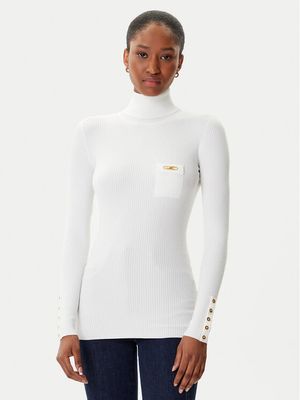 Sweter damski casualowy Elisabetta Franchi ze sklepu: MODIVO w kategorii: Swetry damskie - zdjęcie WP-EBWP-BKLVO-LN0_0000305443212