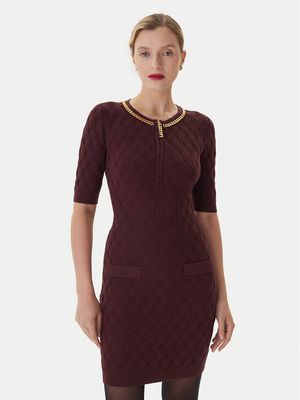 Elisabetta Franchi - Sukienka dopasowana ze sklepu: MODIVO w kategorii: Sukienki - zdjęcie WP-EBWP-BKLVO-LN0_0000305443526