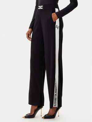 Spodnie damskie w stylu retro Elisabetta Franchi ze sklepu: MODIVO w kategorii: Spodnie damskie - zdjęcie WP-EBWP-BKLVO-LN0_0000305443724