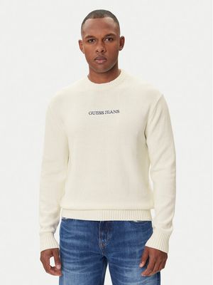 Sweter męski zimowy młodzieżowy Guess Jeans ze sklepu: MODIVO w kategorii: Swetry męskie - zdjęcie WP-EBWP-BKLVO-LN0_0000305455413