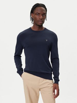 Sweter męski casual Guess ze sklepu: MODIVO w kategorii: Swetry męskie - zdjęcie WP-EBWP-BKLVO-LN0_0000305455451