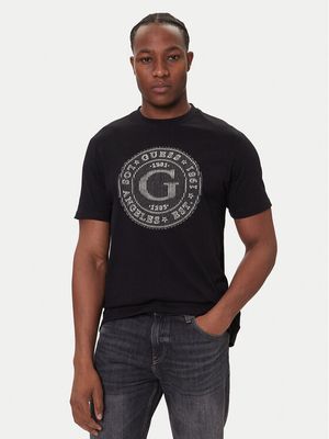 Guess - T-shirt męski ze sklepu: MODIVO w kategorii: T-shirty męskie - zdjęcie WP-EBWP-BKLVO-LN0_0000305456090