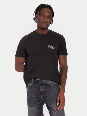 T-shirt męski wiosenny Guess ze sklepu: MODIVO w kategorii: T-shirty męskie - zdjęcie WP-EBWP-BKLVO-LN0_0000305456236